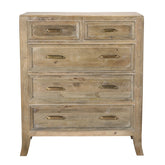 Classic Home Francesca 5Dwr Dresser Vintage Taupe Model 52010326